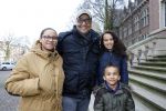 Amsterdam 13 februari 2016 
Premiere Zootropolis in het tropenmuseum. Jurgen Raymann met familieleden