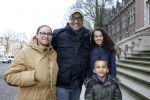 Amsterdam 13 februari 2016 
Premiere Zootropolis in het tropenmuseum. Jurgen Raymann met familieleden