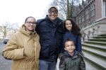 Amsterdam 13 februari 2016 
Premiere Zootropolis in het tropenmuseum. Jurgen Raymann met familieleden