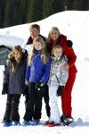 Lech, 22 Februari 2016
Jaarlijkse fotopersdag Koninklijk huis
Koning Willem Alexander Koningin Maxima Prinses Amalia Prinses Alexia Prinses Ariane