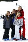 Lech, 22 Februari 2016
Jaarlijkse fotopersdag Koninklijk huis
Koningin Maxima Koning Prinses Amalia Prinses Alexia Prinses Ariane
