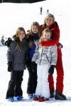 Lech, 22 Februari 2016
Jaarlijkse fotopersdag Koninklijk huis
Koningin Maxima Koning Prinses Amalia Prinses Alexia Prinses Ariane