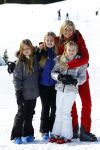 Lech, 22 Februari 2016
Jaarlijkse fotopersdag Koninklijk huis
Koningin Maxima Koning Prinses Amalia Prinses Alexia Prinses Ariane