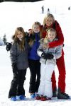 Lech, 22 Februari 2016
Jaarlijkse fotopersdag Koninklijk huis
Koningin Maxima Koning Prinses Amalia Prinses Alexia Prinses Ariane