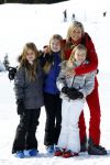 Lech, 22 Februari 2016
Jaarlijkse fotopersdag Koninklijk huis
Koningin Maxima Koning Prinses Amalia Prinses Alexia Prinses Ariane