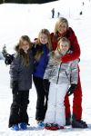 Lech, 22 Februari 2016
Jaarlijkse fotopersdag Koninklijk huis
Koningin Maxima Koning Prinses Amalia Prinses Alexia Prinses Ariane