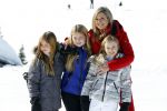 Lech, 22 Februari 2016
Jaarlijkse fotopersdag Koninklijk huis
Koningin Maxima Koning Prinses Amalia Prinses Alexia Prinses Ariane