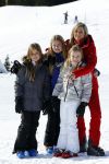 Lech, 22 Februari 2016
Jaarlijkse fotopersdag Koninklijk huis
Koningin Maxima Koning Prinses Amalia Prinses Alexia Prinses Ariane