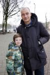 Amsterdam 13 februari 2016 
Premiere Zootropolis in het tropenmuseum. Lange Frans met zoon en ex schoonmoeder