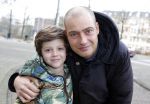 Amsterdam 13 februari 2016 
Premiere Zootropolis in het tropenmuseum. Lange Frans met zoon en ex schoonmoeder