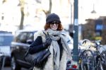 Amsterdam 17 februari 2016
Leontine Borsato op de cornelis schuytstraat