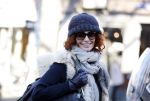 Amsterdam 17 februari 2016
Leontine Borsato op de cornelis schuytstraat
