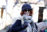 Amsterdam 17 februari 2016
Leontine Borsato op de cornelis schuytstraat