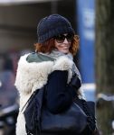 Amsterdam 17 februari 2016
Leontine Borsato op de cornelis schuytstraat