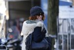 Amsterdam 17 februari 2016
Leontine Borsato op de cornelis schuytstraat