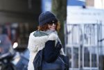 Amsterdam 17 februari 2016
Leontine Borsato op de cornelis schuytstraat