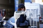Amsterdam 17 februari 2016
Leontine Borsato op de cornelis schuytstraat