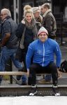 Biddinghuizen 6 maart 2016
De hollandse 100 georganiseerd door prins Bernhard jr . 10 km schaatsen en 90km fietsen .
De opbrengst gaat naar het onderzoek tegen lymphe klier kanker.
Ralph Mannheim met zijn zwangere vriendin Liza Sips