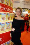 Amsterdam 24 februari 2016 
Liza Sips opent zwanger de negen maandenbeurs in de RAI.