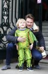 Amsterdam 13 februari 2016 
Premiere Zootropolis in het tropenmuseum.
Luc Peters met gezin