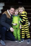 Amsterdam 13 februari 2016 
Premiere Zootropolis in het tropenmuseum.
Luc Peters met gezin