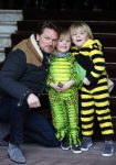 Amsterdam 13 februari 2016 
Premiere Zootropolis in het tropenmuseum.
Luc Peters met gezin