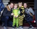 Amsterdam 13 februari 2016 
Premiere Zootropolis in het tropenmuseum.
Luc Peters met gezin