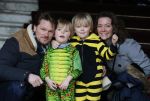 Amsterdam 13 februari 2016 
Premiere Zootropolis in het tropenmuseum.
Luc Peters met gezin