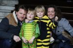 Amsterdam 13 februari 2016 
Premiere Zootropolis in het tropenmuseum.
Luc Peters met gezin