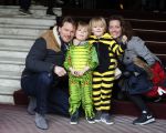 Amsterdam 13 februari 2016 
Premiere Zootropolis in het tropenmuseum.
Luc Peters met gezin