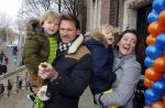 Amsterdam 13 februari 2016 
Premiere Zootropolis in het tropenmuseum.
Luc Peters met gezin