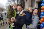 Amsterdam 13 februari 2016 
Premiere Zootropolis in het tropenmuseum.
Luc Peters met gezin