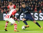 Eindhoven, 24 Februari 2016
1/8 Finale PSV-Atletico Madrid, eindstand 0-0
Luciano Vietto en Santiago Arias