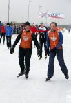 Biddinghuizen 6 maart 2016
De hollandse 100 georganiseerd door prins Bernhard jr . 10 km schaatsen en 90km fietsen .
De opbrengst gaat naar het onderzoek tegen lymphe klier kanker. Michael Zijlaard