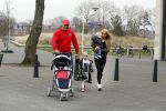 Den Haag 12 februari 2016
Samantha ( Barbie) en haar man Michael v d Plas met hun manager Jake Hampel zijn vrouw en hun PT