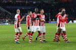 Eindhoven, 24 Februari 2016
1/8 Finale PSV-Atletico Madrid, eindstand 0-0
PSV Blij Marco v Ginkel Davy Propper Hector Moreno Nicolas Isimat-Mirin Jetro Willems