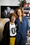 Laren 14 februari 2016
Opening expositie van Paulien Huizinga. Paulien met moeder