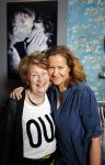 Laren 14 februari 2016
Opening expositie van Paulien Huizinga. Paulien met moeder