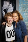 Laren 14 februari 2016
Opening expositie van Paulien Huizinga. Paulien met moeder