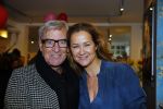 Laren 14 februari 2016
Opening expositie van Paulien Huizinga. Paulien met partner Edgar Vos Geert