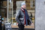 Amsterdam 23 februari 2016 
Peter Faber op straat in Amsterdam zuid
