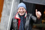 Amsterdam 23 februari 2016 
Peter Faber op straat in Amsterdam zuid