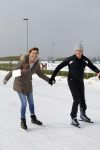Biddinghuizen 6 maart 2016
De hollandse 100 georganiseerd door prins Bernhard jr . 10 km schaatsen en 90km fietsen .
De opbrengst gaat naar het onderzoek tegen lymphe klier kanker. Prins Maurits met Prinses Marilene