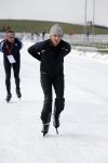Biddinghuizen 6 maart 2016
De hollandse 100 georganiseerd door prins Bernhard jr . 10 km schaatsen en 90km fietsen .
De opbrengst gaat naar het onderzoek tegen lymphe klier kanker. Prins Maurits