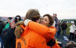 Biddinghuizen 6 maart 2016
De hollandse 100 georganiseerd door prins Bernhard jr . 10 km schaatsen en 90km fietsen .
De opbrengst gaat naar het onderzoek tegen lymphe klier kanker. Prins Floris met prinses Aimee en hun kinderen Magali en Eliane