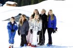 Lech, 22 Februari 2016
Wintersport koninklijk Huis met
Prinses Beatrix met kleinkinderen Prinses Amalia Prinses Alexia Prinses Ariane 
Prinses Ariane Prinses Eloise Prins Claus-Casimir  Prinses Leonore