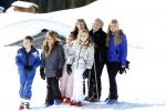 Lech, 22 Februari 2016
Wintersport koninklijk Huis met
Prinses Beatrix met kleinkinderen Prinses Amalia Prinses Alexia Prinses Ariane 
Prinses Ariane Prinses Eloise Prins Claus-Casimir  Prinses Leonore