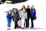 Lech, 22 Februari 2016
Wintersport koninklijk Huis met
Prinses Beatrix met kleinkinderen Prinses Amalia Prinses Alexia Prinses Ariane 
Prinses Ariane Prinses Eloise Prins Claus-Casimir  Prinses Leonore
