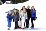 Lech, 22 Februari 2016
Wintersport koninklijk Huis met
Prinses Beatrix met kleinkinderen Prinses Amalia Prinses Alexia Prinses Ariane 
Prinses Ariane Prinses Eloise Prins Claus-Casimir  Prinses Leonore