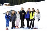 Lech, 22 Februari 2016
Wintersport koninklijk Huis met
Prinses Beatrix met kleinkinderen Prinses Amalia Prinses Alexia Prinses Ariane 
Prinses Ariane Prinses Eloise Prins Claus-Casimir  Prinses Leonore